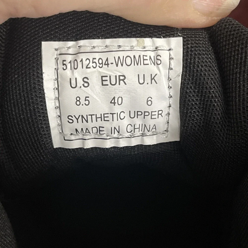 NIB NEW Levi's Women's‎ Sz  8.5 Drive HI black Monochrom High-Top 510-12594 Logo